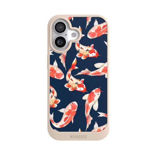  NIVOcore Koi auf blauem Hintergrund