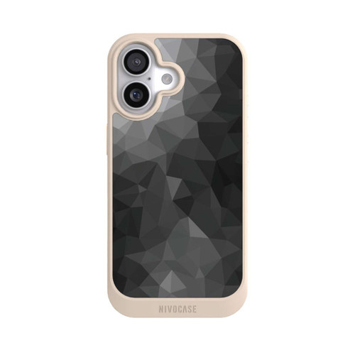  NIVOcore Polygonales Mosaik Schwarz/Weiß