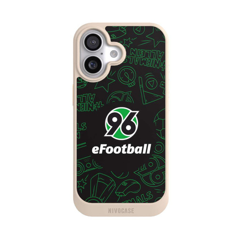  NIVOcore Hannover 96 Football Pattern Design Black