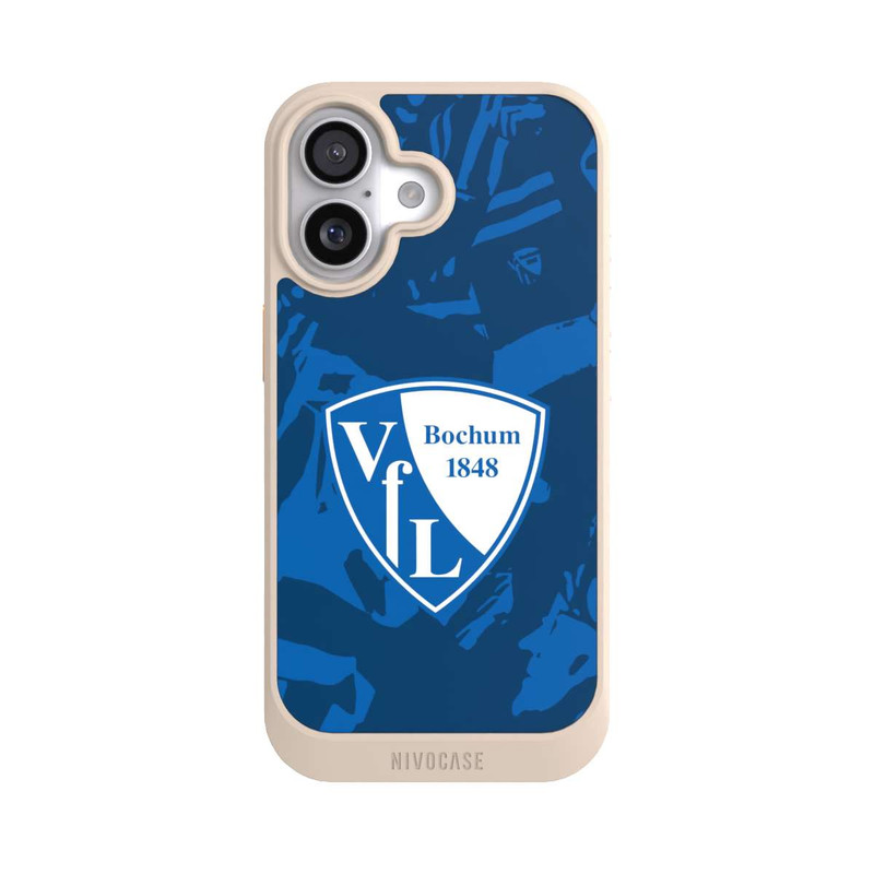 iPhone 17 NIVOcore VfL Bochum Blaues Muster