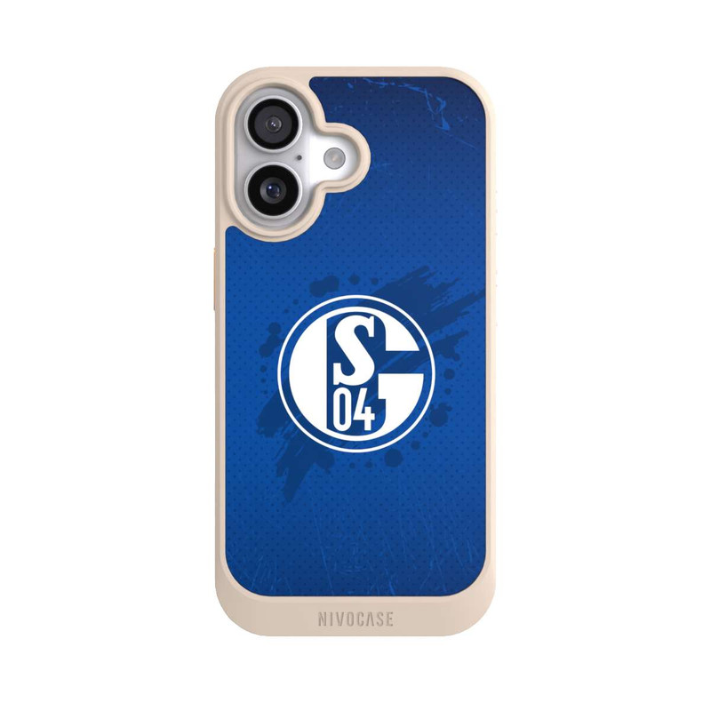 iPhone 17 NIVOcore Schalke 04 Farbe Fleck Blau
