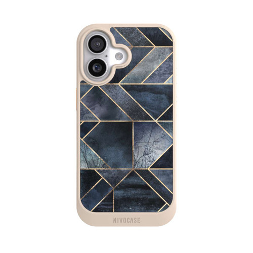  NIVOcore Abstraktes Natur-Dunkelblau