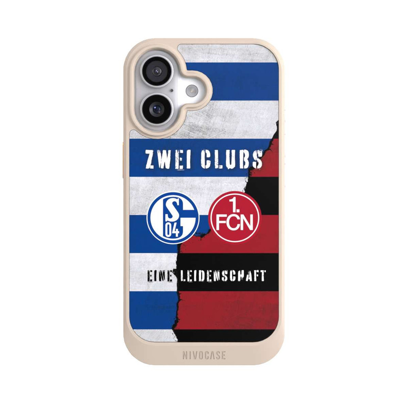 iPhone 17 NIVOcore Fanfreundschaft Schalke x Nürnberg