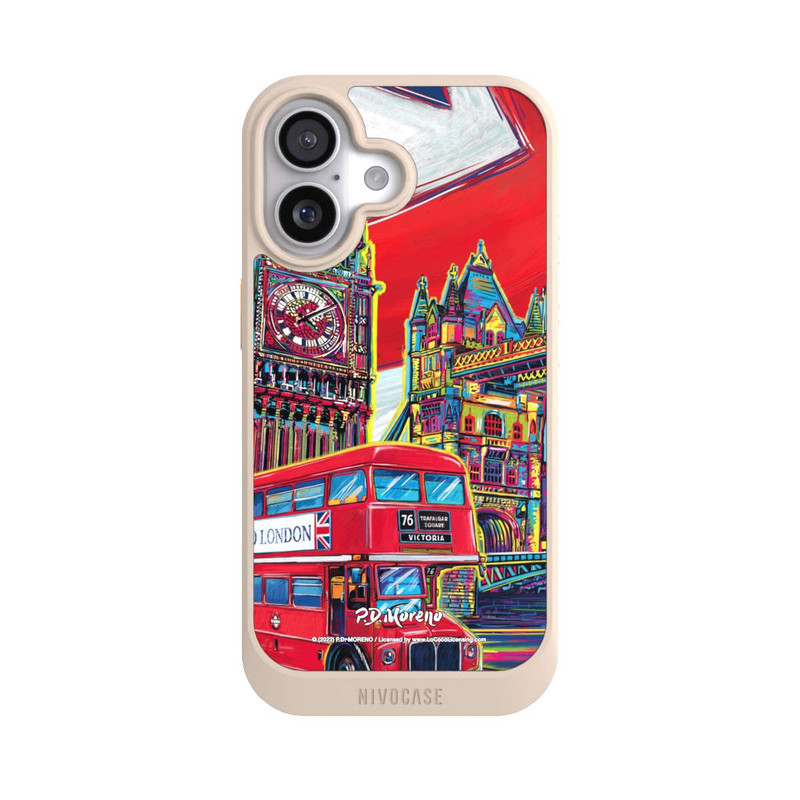 iPhone 17 NIVOcore London City Art By P.D. Moreno