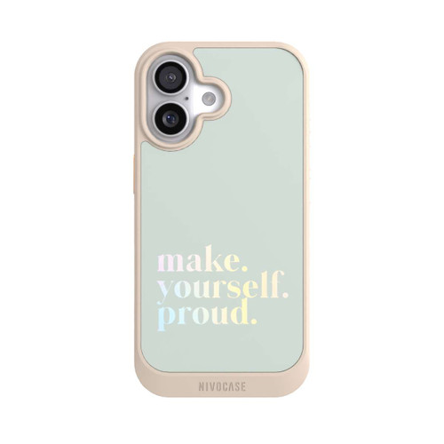 NIVOcore Make Yourself Proud Zitat-Minze und Farbverlauf