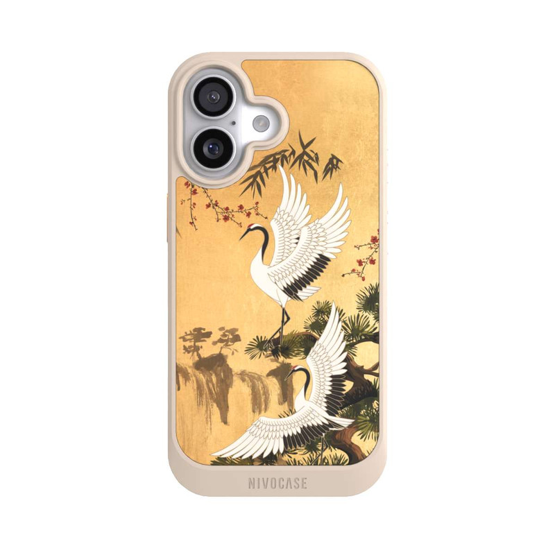 iPhone 17 NIVOcore Kraniche Gold Japan 2