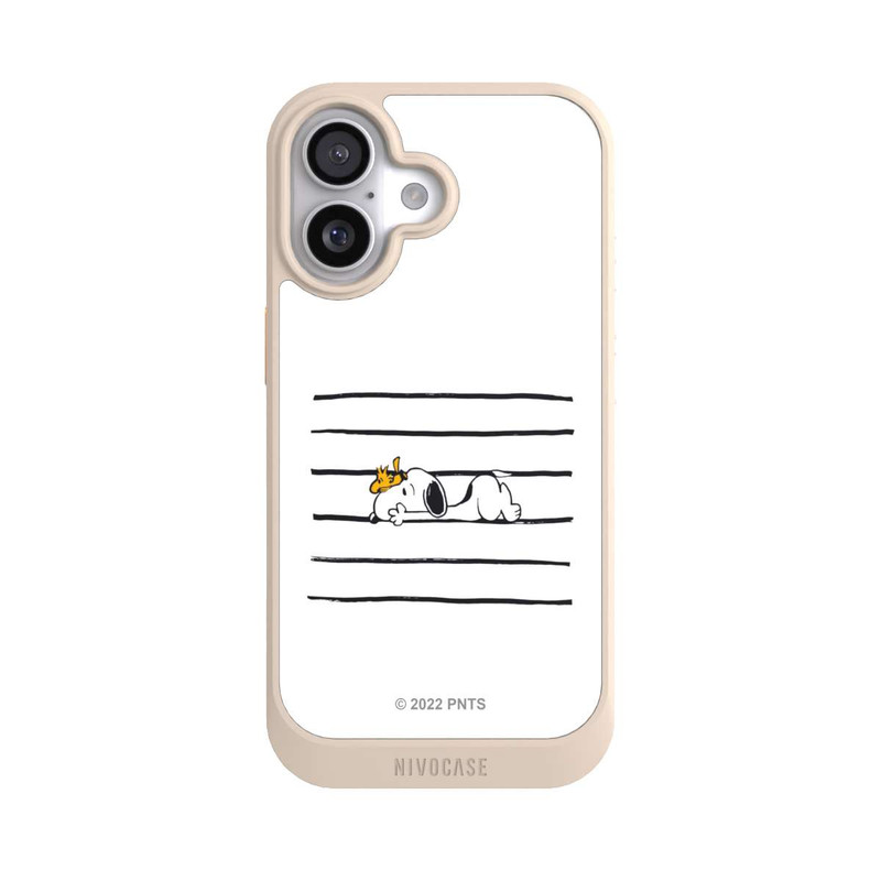iPhone 17 NIVOcore Snoopy Woodstock Streifen