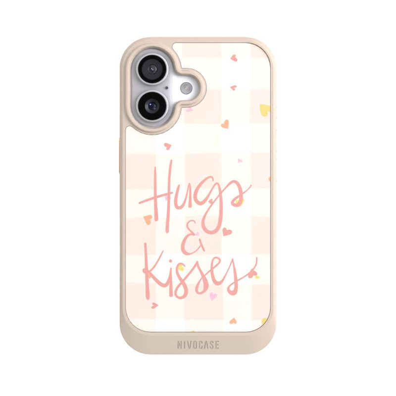 iPhone 17 NIVOcore Hugs And Kisses Pfirsisch