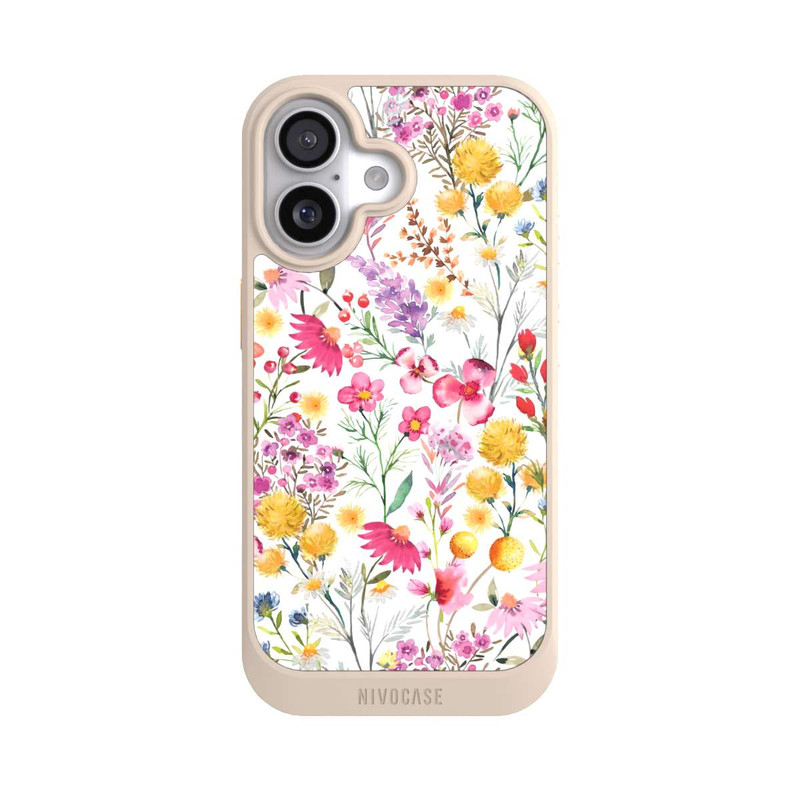 iPhone 17 NIVOcore Botanische Frühlingspflanzen