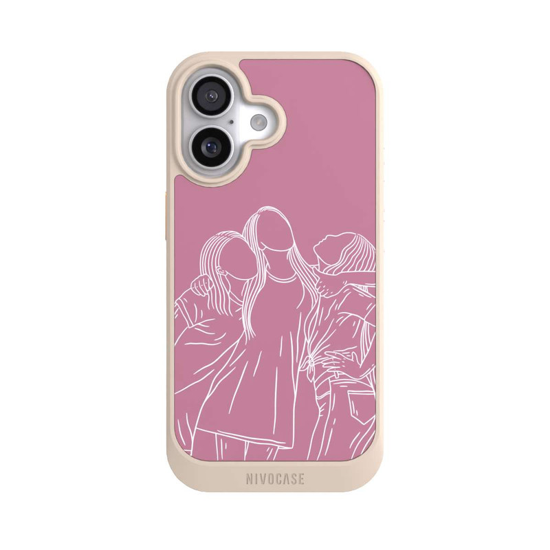 iPhone 17 NIVOcore Freundinnen Line Art