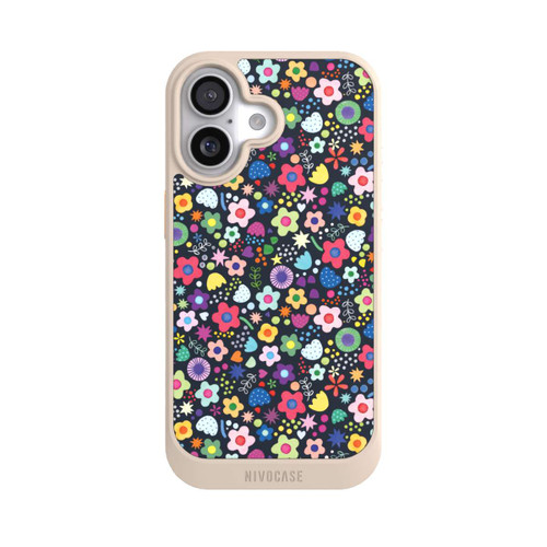  NIVOcore Psychedelic Flowers Multi Black