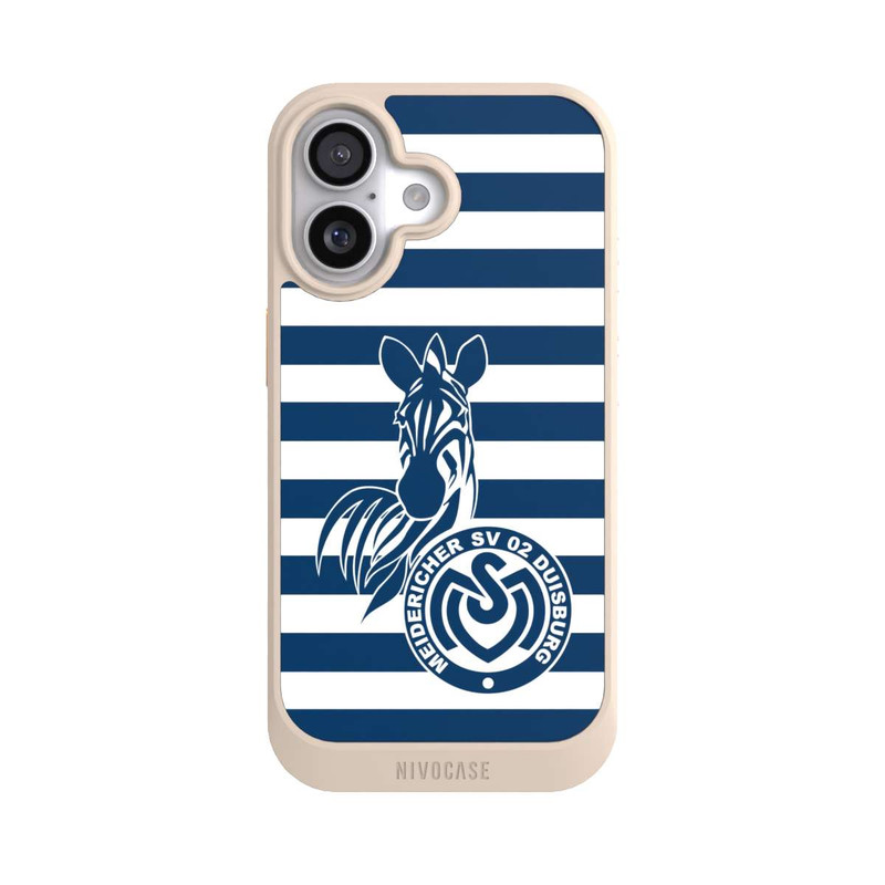 iPhone 17 NIVOcore MSV Duisburg Blau Weiß