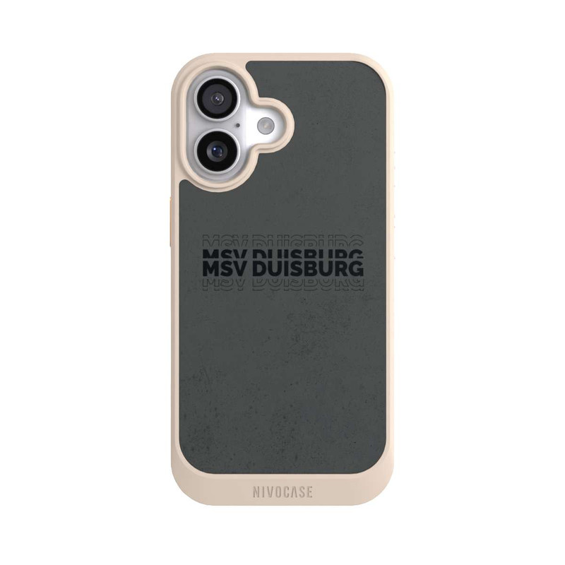 iPhone 17 NIVOcore MSV Duisburg Grau