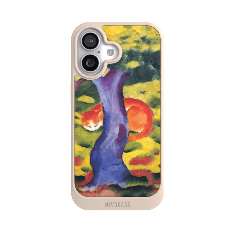 iPhone 17 NIVOcore Katze hinter Einem Baum von Franz Marc