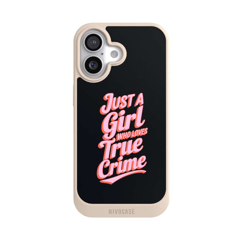 iPhone 17 NIVOcore Just a Girl Who Loves True Crime