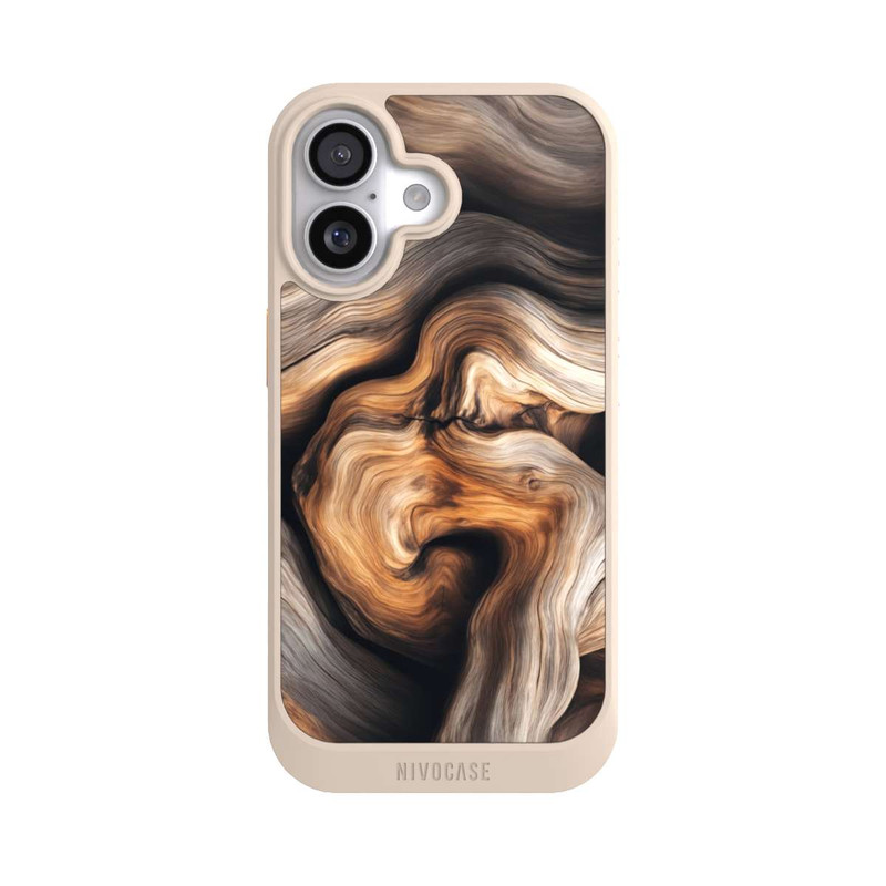 iPhone 17 NIVOcore Rustic Wood