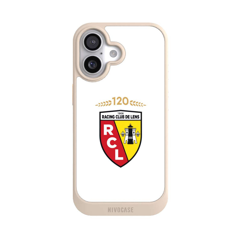 iPhone 17 NIVOcore 120 Jahre Jubiläums Logo weiß