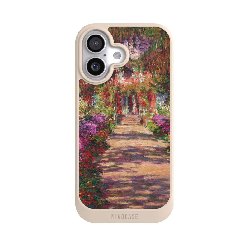 iPhone 17 NIVOcore Eine Allee in Monets Garten in Giverny by Claude Monet