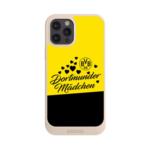 Apple iPhone 12 Pro NIVOcore BVB Dortmunder Mädel Herzen