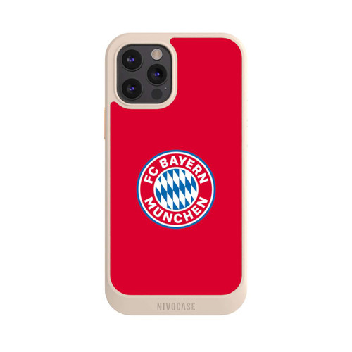 Apple iPhone 12 Pro NIVOcore FCB Logo auf Rot