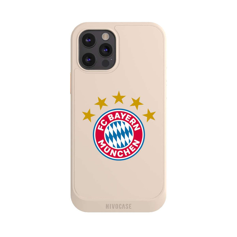 iPhone 12 Pro NIVOcore FCB Logo mit Sterne - ohne Hintergrund