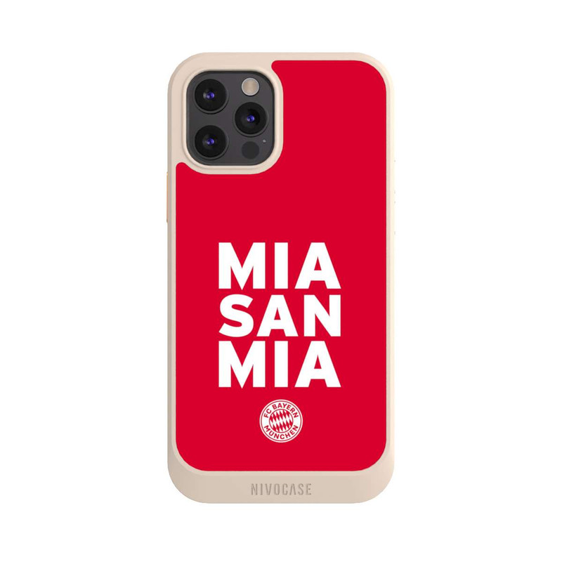 iPhone 12 Pro NIVOcore Mia San Mia FCB Rot