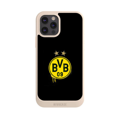 Apple iPhone 12 Pro NIVOcore Spraylogo 2 Sterne - BVB