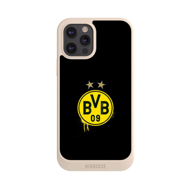 iPhone 12 Pro NIVOcore Spraylogo 2 Sterne - BVB