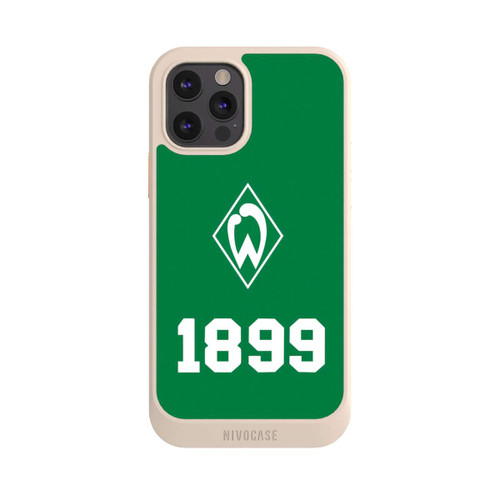 Apple iPhone 12 Pro NIVOcore 1899 Grün-Weiß Lebenslang Grün - Werder Bremen