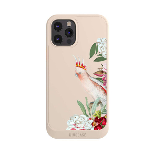 Apple iPhone 12 Pro NIVOcore Papagei Blumen