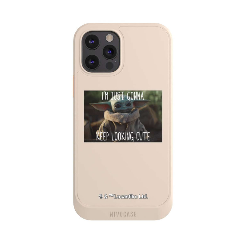 iPhone 12 Pro NIVOcore Star Wars The Child Cute Transparent