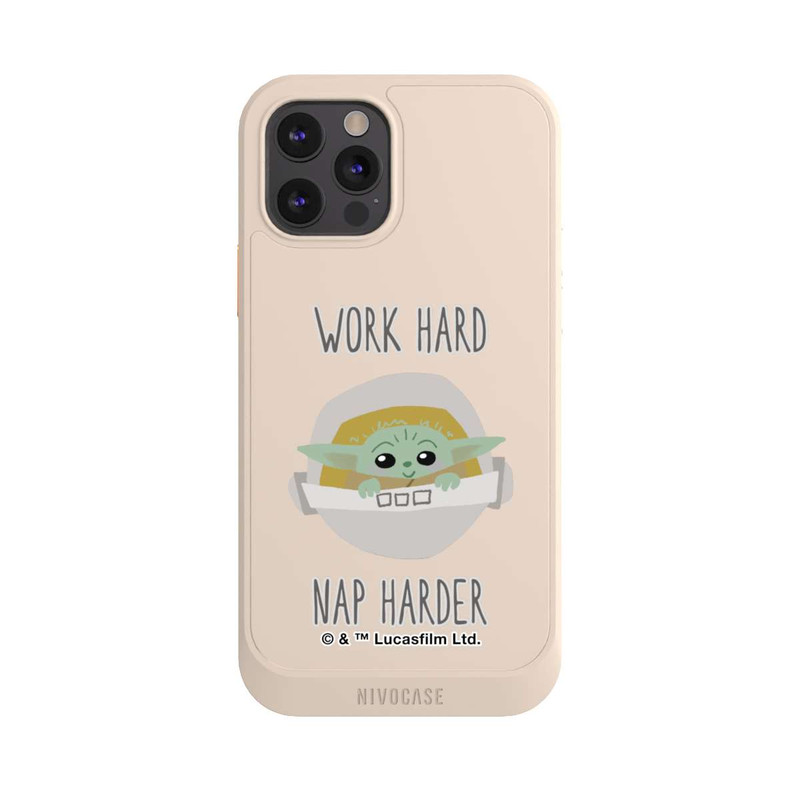 iPhone 12 Pro NIVOcore The Child Work Hard Nap Harder Transparent