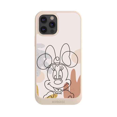 Apple iPhone 12 Pro NIVOcore Minnie Abstract Lineart