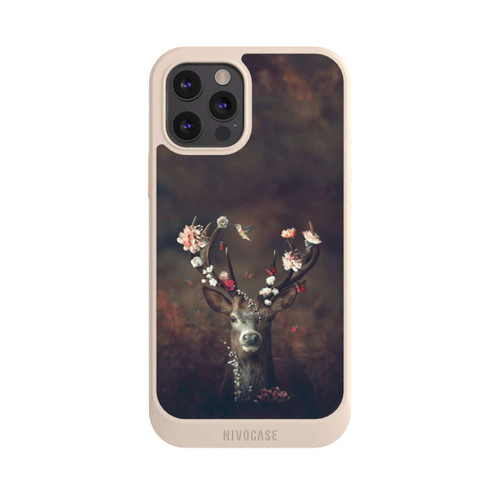 Apple iPhone 12 Pro NIVOcore Fauna Flora Hirsch