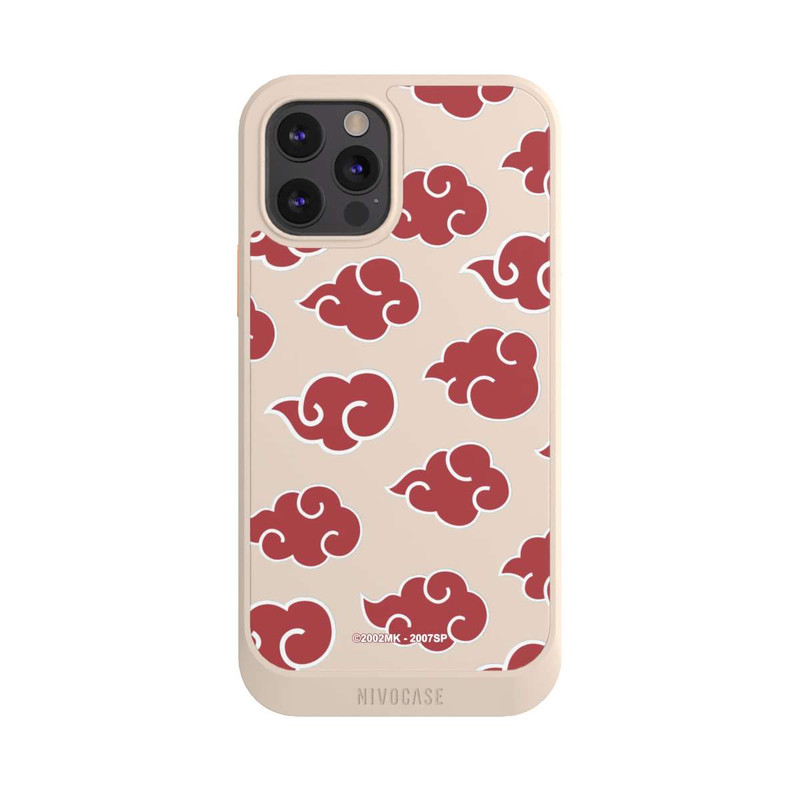 iPhone 12 Pro NIVOcore Akatsuki Pattern Transparent