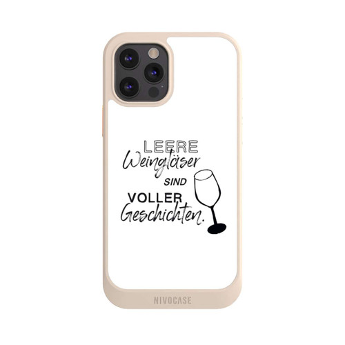 Apple iPhone 12 Pro NIVOcore Leere Weingläser