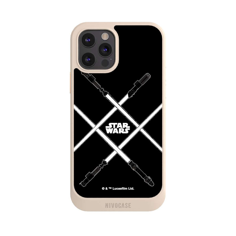 iPhone 12 Pro NIVOcore Lichtschwerter Schwarz
