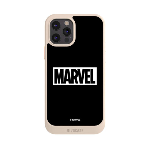 Apple iPhone 12 Pro NIVOcore Marvel Logo Black