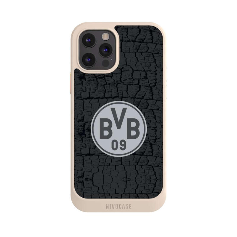 iPhone 12 Pro NIVOcore BVB Trikot Kohle und Stahl