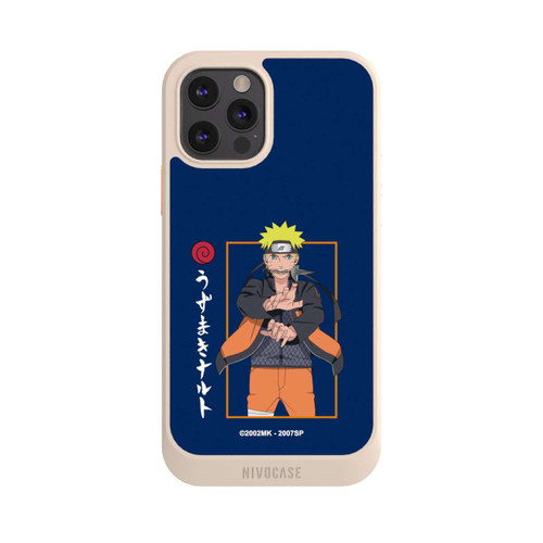 Apple iPhone 12 Pro NIVOcore Naruto Kampfposition Blau