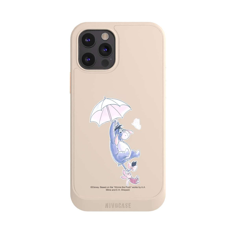 iPhone 12 Pro NIVOcore Winnie Pooh Eeyeore Find Happiness Transparent