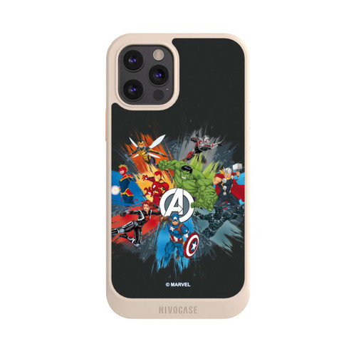 Apple iPhone 12 Pro NIVOcore Marvel's Avengers Black