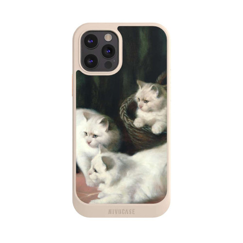 Apple iPhone 12 Pro NIVOcore Three White Angora Kittens