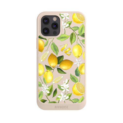 Apple iPhone 12 Pro NIVOcore Lemon Summer Wallpaper Transparent