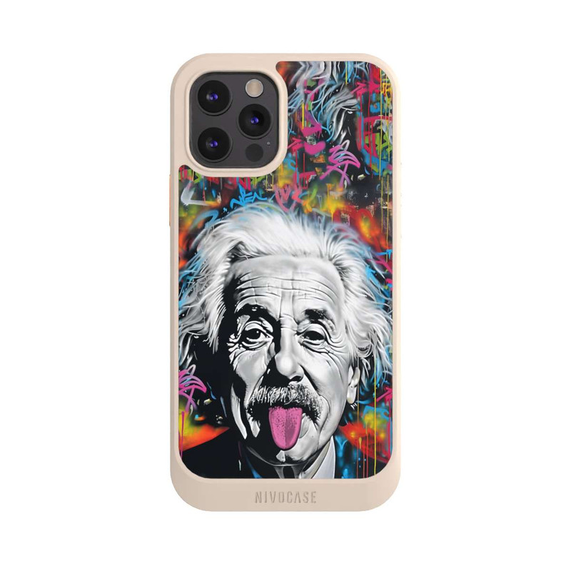 iPhone 12 Pro NIVOcore Physiker Bunte Zunge Raus