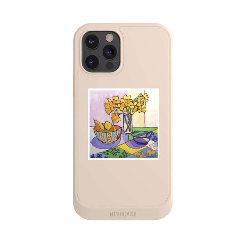 Apple iPhone 12 Pro NIVOcore Daffodil Patchwork, 2023, by Catherine J Martzloff
