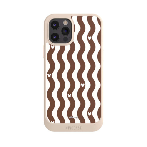 Apple iPhone 12 Pro NIVOcore Micky Muster Braune Wellen