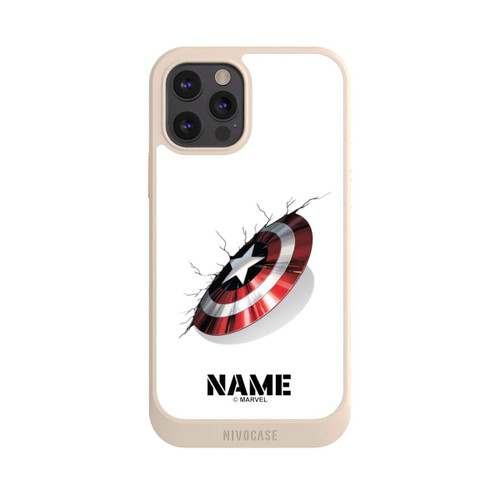 Apple iPhone 12 Pro NIVOcore Captain America Shield Personalisierbar