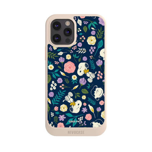 Apple iPhone 12 Pro NIVOcore Peanuts Dark Flower Pattern