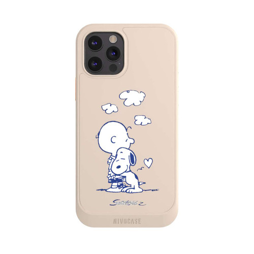 Apple iPhone 12 Pro NIVOcore Peanuts Charlie Brown Snoopy Hug Transparent